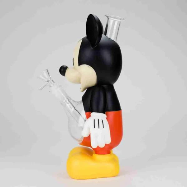 Bong de Cristal + PVC Mickey Mouse