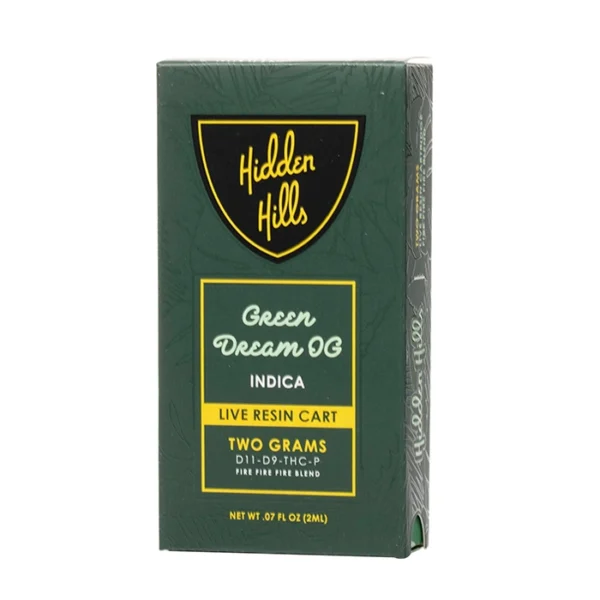Hidden Hills Live Resin 2G | Cartucho de Wax