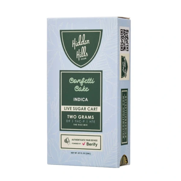 Hidden Hills Live Sugar 2G | Cartucho de Wax