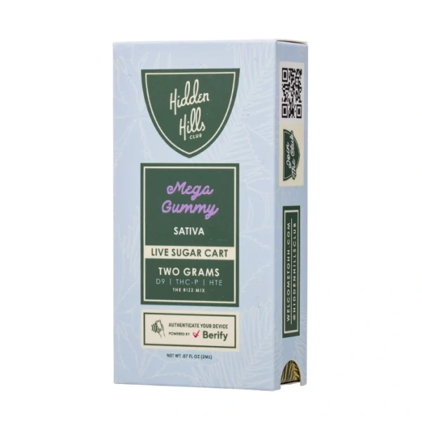 Hidden Hills Live Sugar 2G | Cartucho de Wax