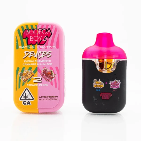 Pineapple-Slushi-Sativa-Strawberry-Milk-Sativa-Bodega-Boyz Bodega Boyz 2G | Pluma de Wax