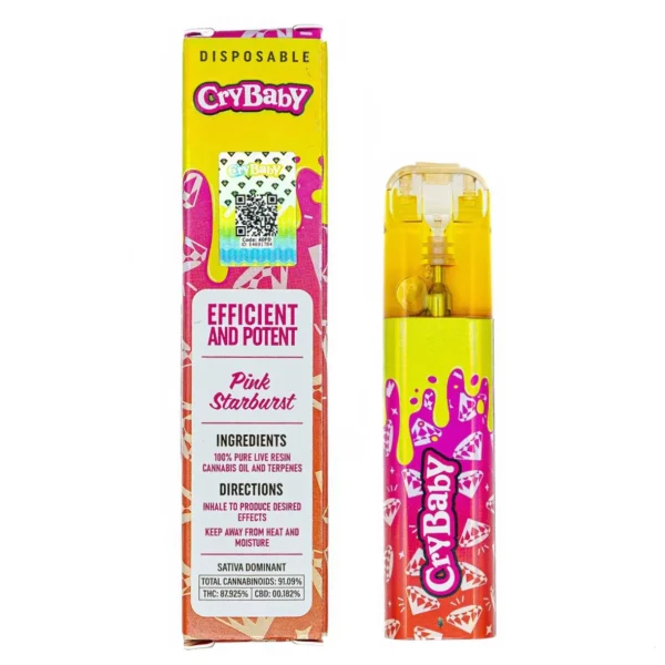 CryBaby 2G Live Resin Liquid Diamonds | Pluma de Wax