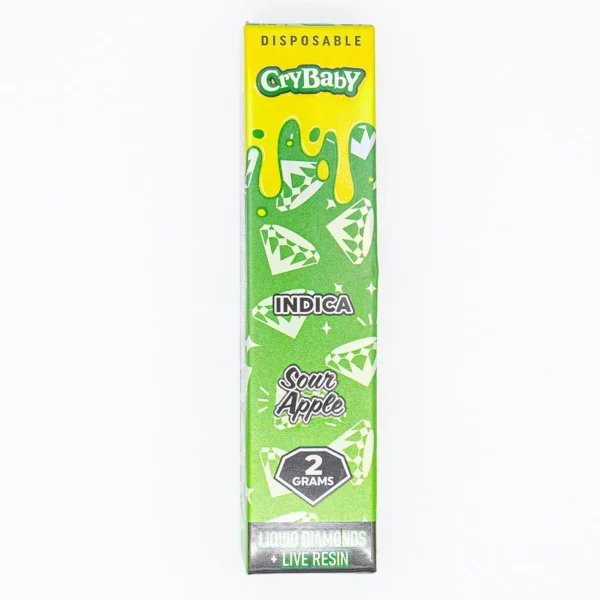 CryBaby 2G Live Resin Liquid Diamonds | Pluma de Wax