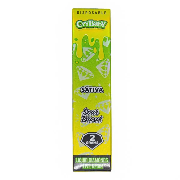 CryBaby 2G Live Resin Liquid Diamonds | Pluma de Wax
